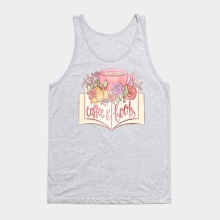 COFFEE & BOOKS Tank Top